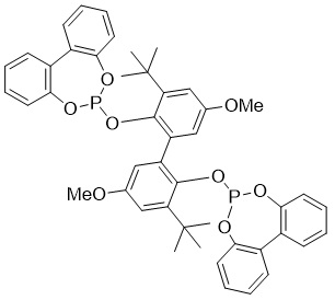 6,6'-[(3,3'-Di-t-butyl-5,5'-dimethoxy-1,1'-biphenyl-2,2'-diyl)bis(oxy)]bis(dibenzo[d,f][1,3,2]dioxaphosphepin)hemiethylacetateadduct